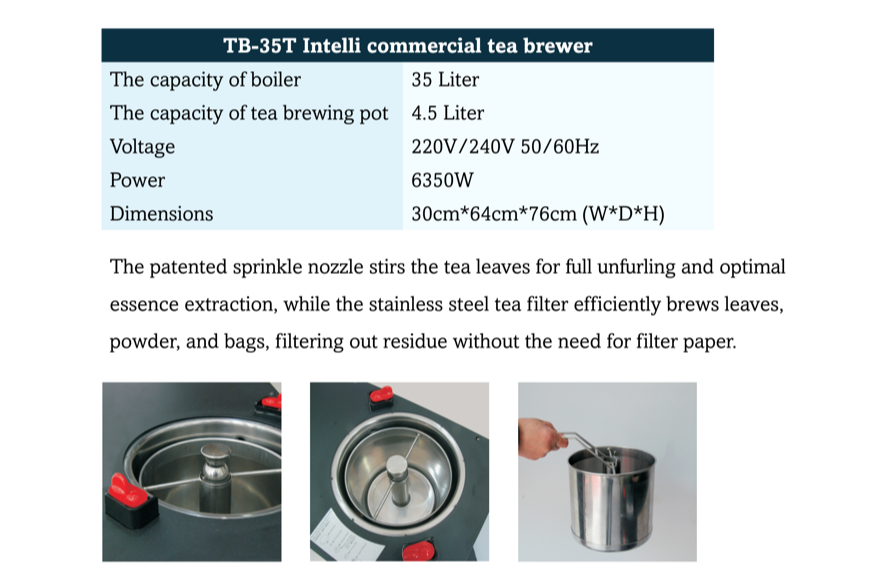 Intelli-Tea Brewer